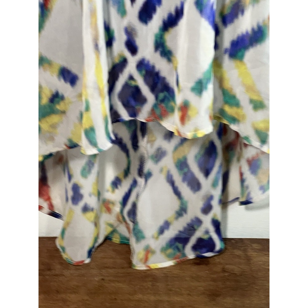 Women's Sundress See Through Beach XXI Us.M Tie Dye Hippy Chic Vibe Vacay Garden - Picture 3 of 9